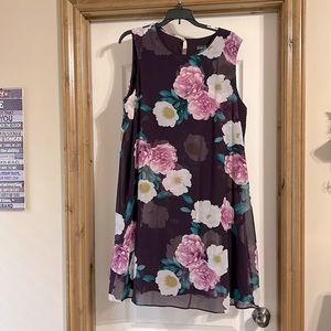 Women’s dress, layered, 14W, gorgeous colors